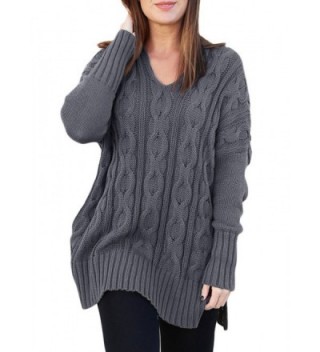 Womens Sleeve Pullover Sweaters Oversized