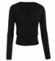ELESOL Cardigan Cropped Knitted Sweater