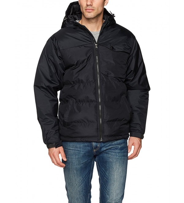 Mountain Club Colorblock Hooded Puffer
