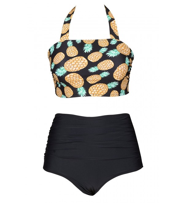 Cupshe Pineapple Printing High waisted Multicolor