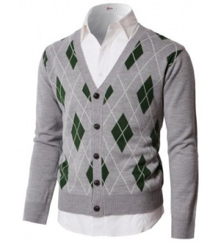 H2H Sweater Knitwear Cardigan KMOCAL0189