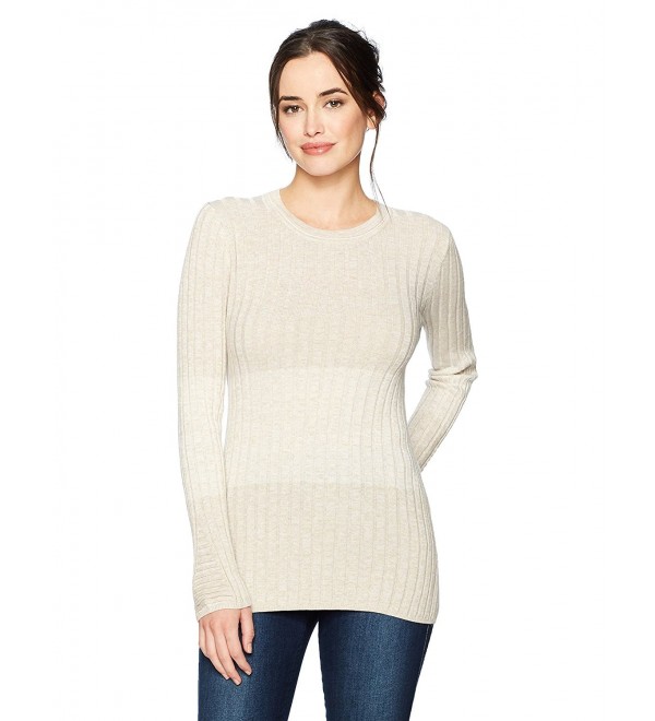 Foxcroft Womens Sleeve Colorblock Sweater