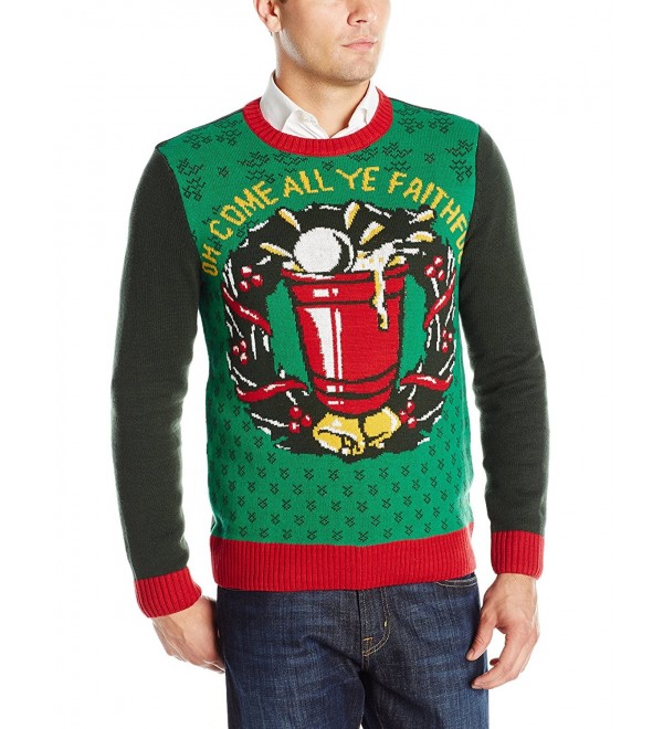 Ugly Christmas Sweater Faithful XX Large