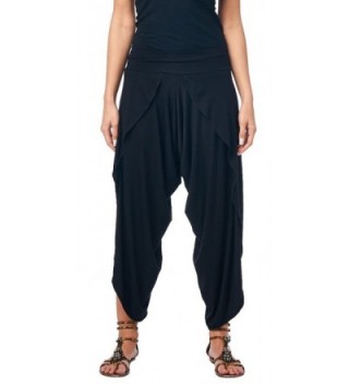 Women's Modern Harem Coulotte Pants - Wide Leg Capri Yoga Gauhco Pants ...