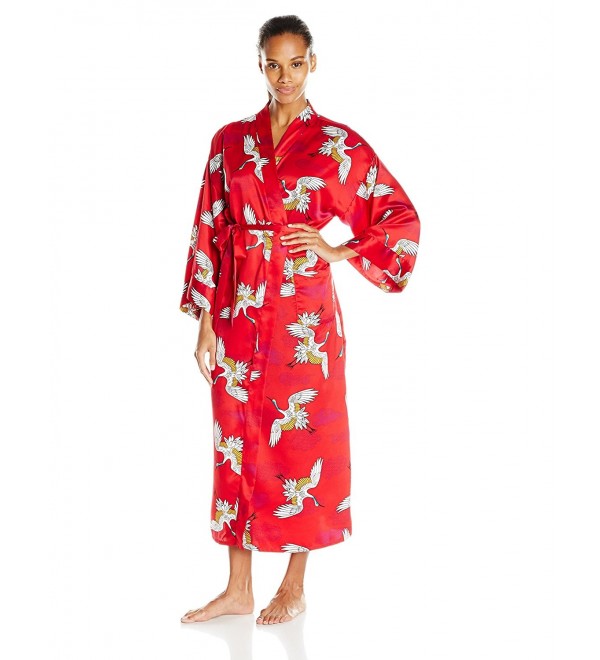 Layla Womens Kimono Printed Satin