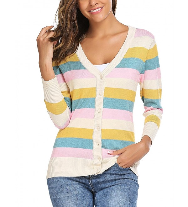 Zeagoo Button Cardigan Sweater Pattern