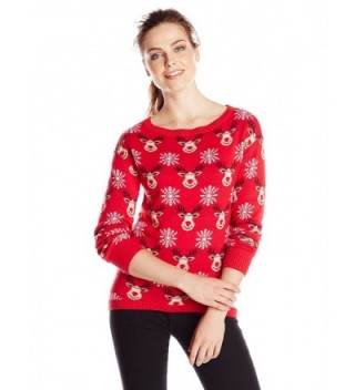 Isabellas Closet Reindeers Christmas Sweater