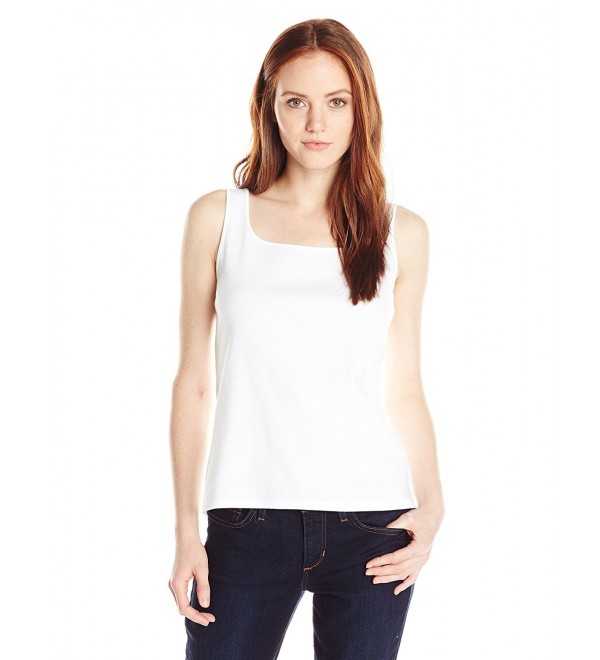Ruby Rd Womens Square Neck Sleeveless