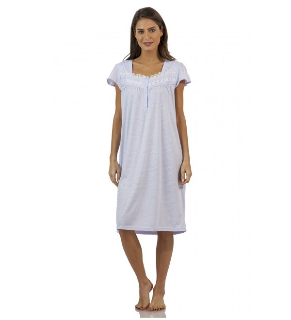 Casual Nights Womens Sleeve Nightgown