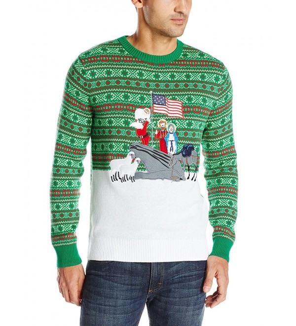 Alex Stevens Circle Christmas Sweater