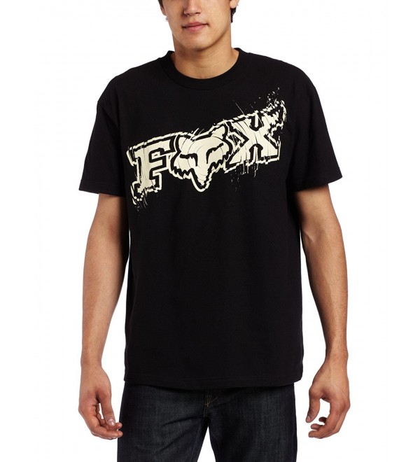 Fox Quake T Shirt Black Medium