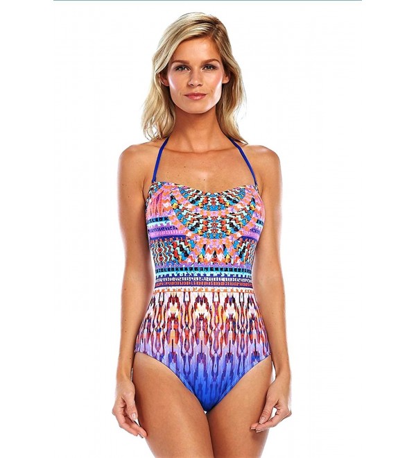 Womens Piece Swimsuit Multicolored X Large