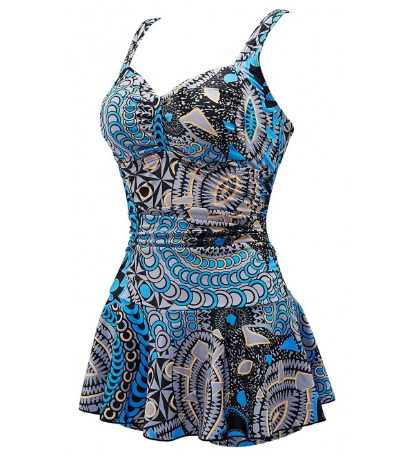 Women's Lace Crochet One-Piece Swimsuit Swimwear - Black - C117YEO4D4I