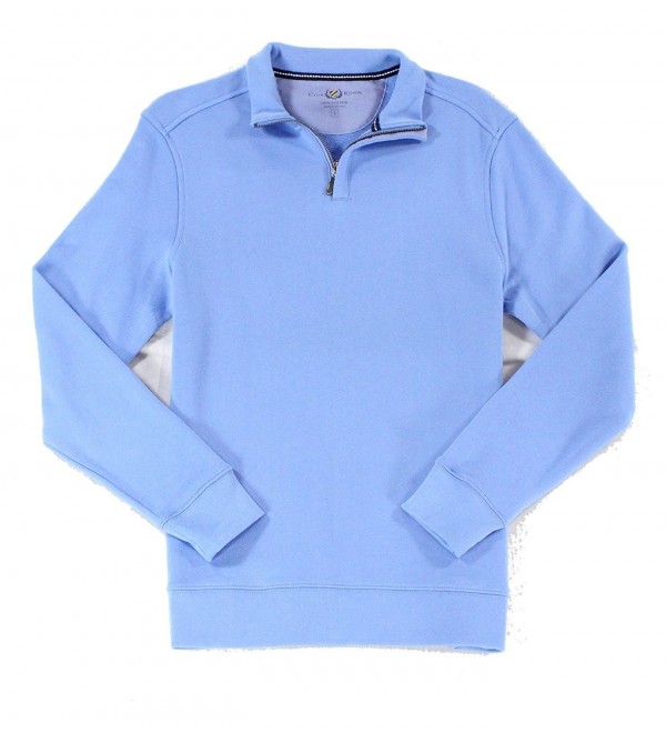 Mens Cotton 1/4 Zip Pullover Sweater - Granadasky - C3183EZ6I3O