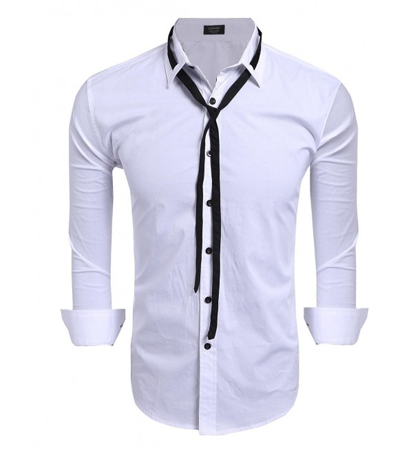 JINIDU Stylish Button Down Casual Shirts