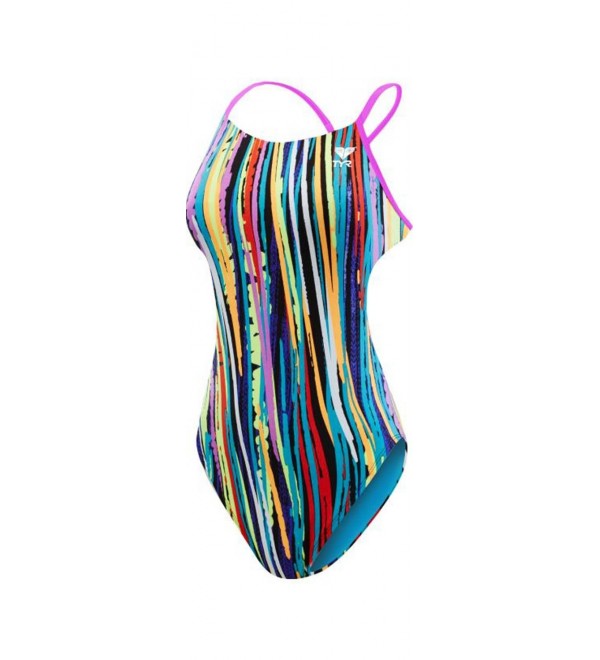TYR Womens Cutoutfit Swimsuit Multicolor