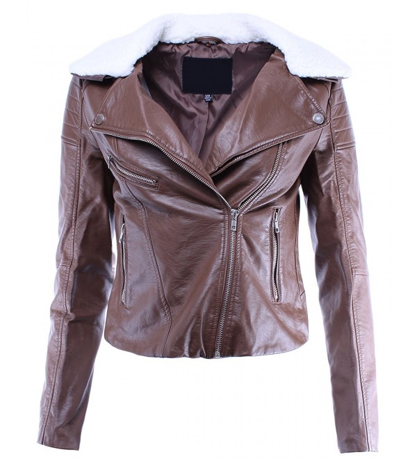 Ladies Code Leather Jacket Detachable