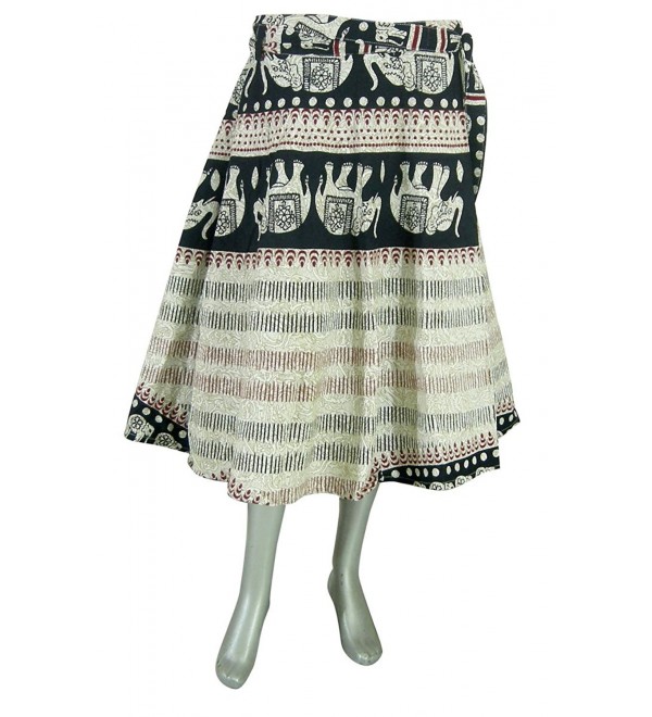 Evening Indian Clothing Cotton Skirt