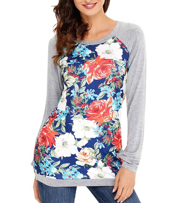 CICIDES Casual Floral Sleeve X Large