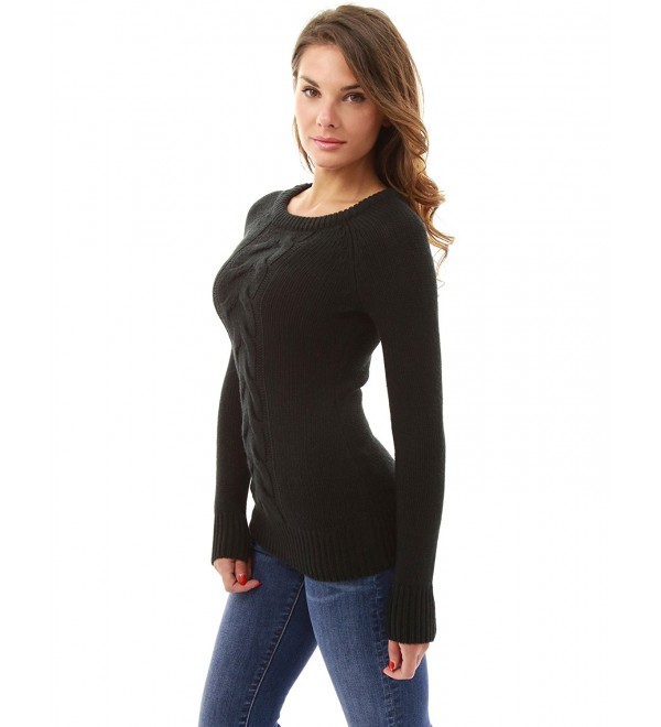 PatttyBoutik Womens Crewneck Pullover Sweater