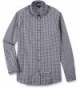 Crafted Collar Button Casual Gingham