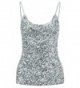 Howriis Womens Sequins Camisole Size