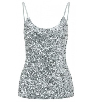 Howriis Womens Sequins Camisole Size