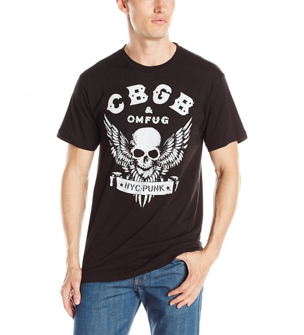 CBGB Mens T Shirt Black Medium