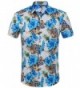 Hotouch Floral Button Short Sleeve