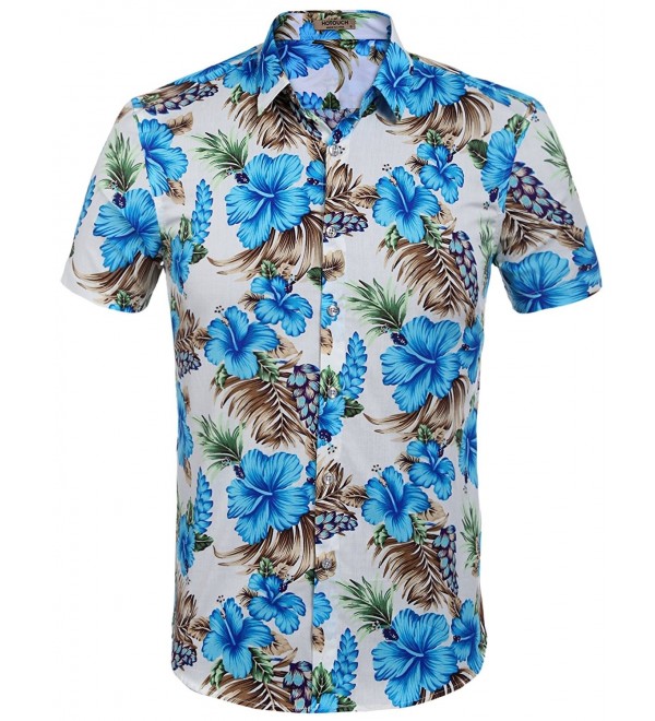 Hotouch Floral Button Short Sleeve