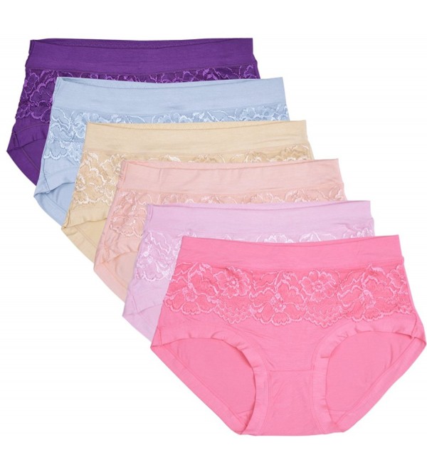 Buankoxy Mid Rise Stretch Panties Assorted