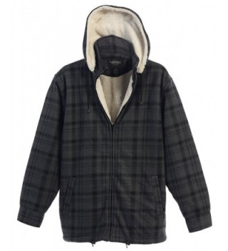 Gioberti Sherpa Flannel Removable Charcoal