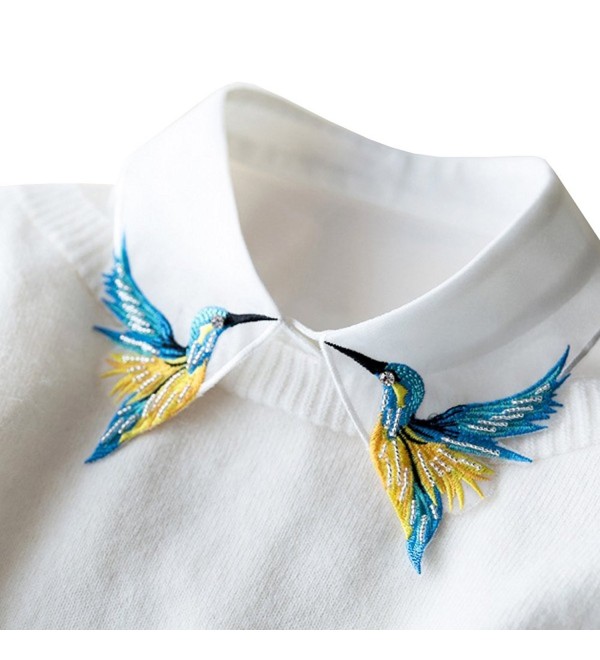 Shinywear Embroidered Collar Detachable British