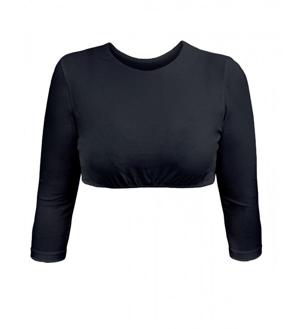 Kosher Casual Womens Cropped Layering
