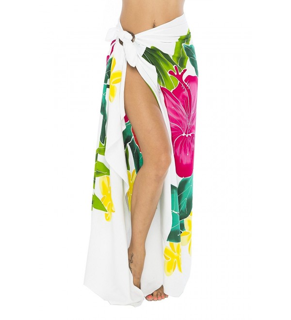 Painted Back Bali Swimsuit Hibiscus