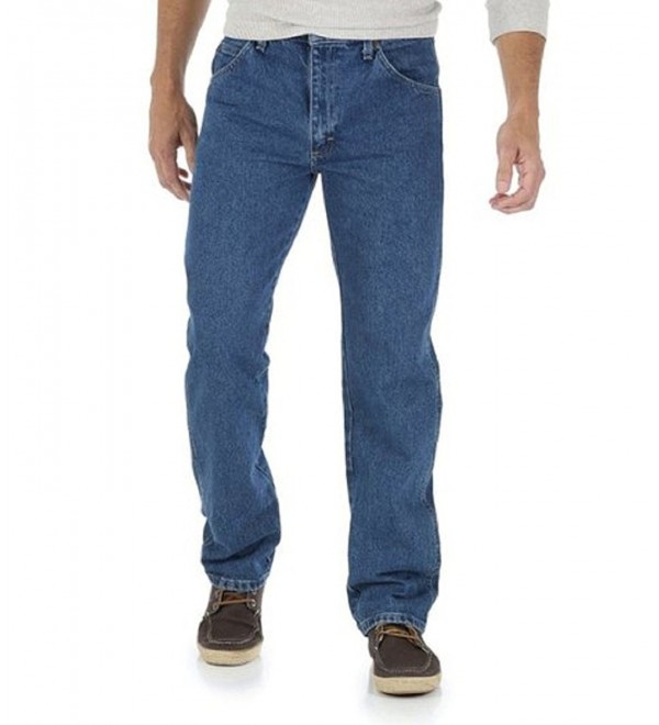 Genuine Men's Relaxed Fit Jean (Blasted Indigo) - C711VLGLB3T