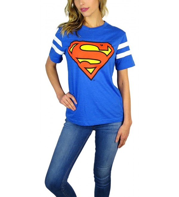Comics Superman Varsity Football Heather