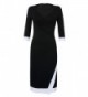 OUGES Womens Vintage Business Bodycon
