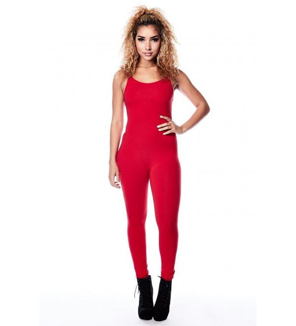 Womens Juniors American Strapped Catsuit