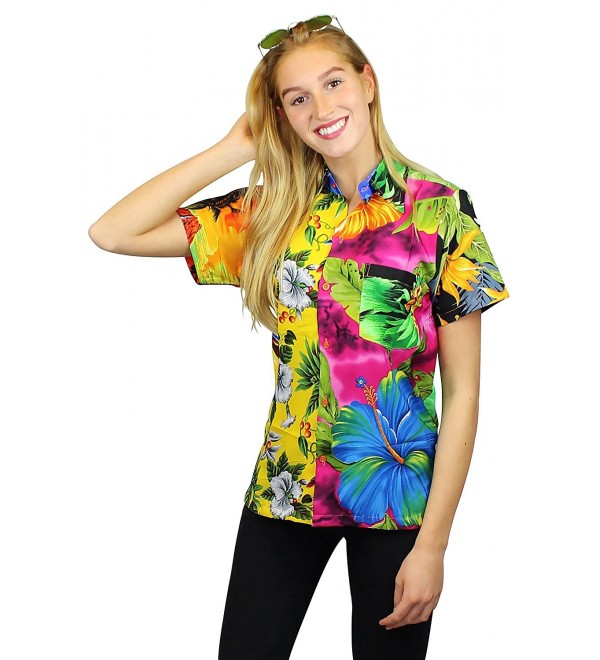 Funky Hawaiian Blouse Mondy multicoloured