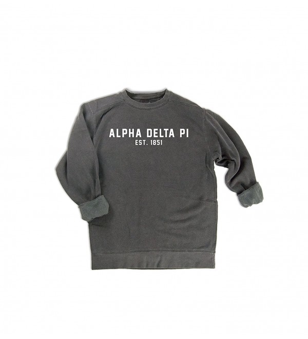 Comfort Colors Alpha Sweatshirt Sorority