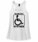 Comical Shirt Ladies Parking Handicap