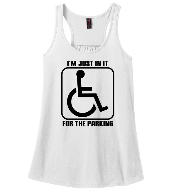 Comical Shirt Ladies Parking Handicap