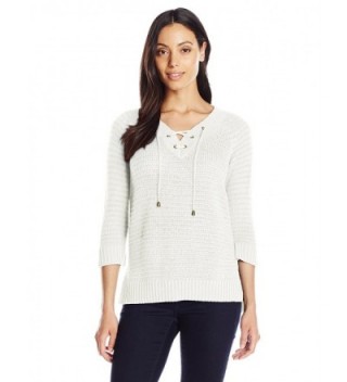 Knits Hampshire Lace Up Nautical Pullover