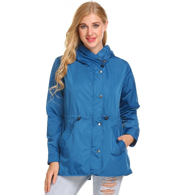 Bifast Womens Rainproof Windproof Raincoat
