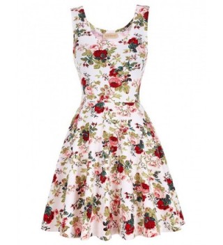 Vintage Floral Sleeveless Dress KK297 2_XL