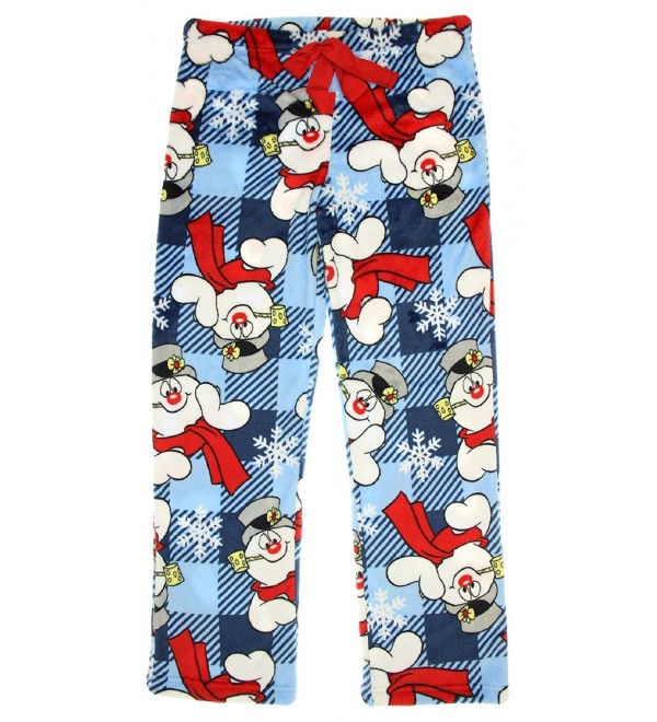 Frosty Snowman Fleece Pajama multicoloured