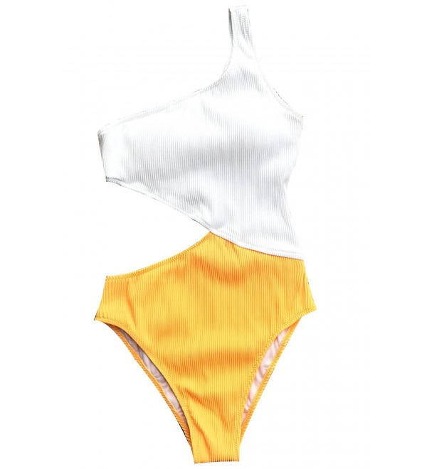 Cupshe Shoulder One Piece Swimsuit Swimwear
