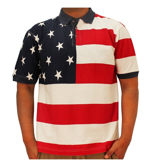 Horizontal American Flag Patriotic Shirt