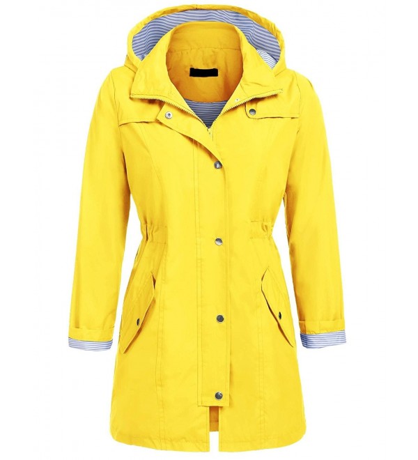Unibelle Waterproof Front Zip Lightweight Raincoat